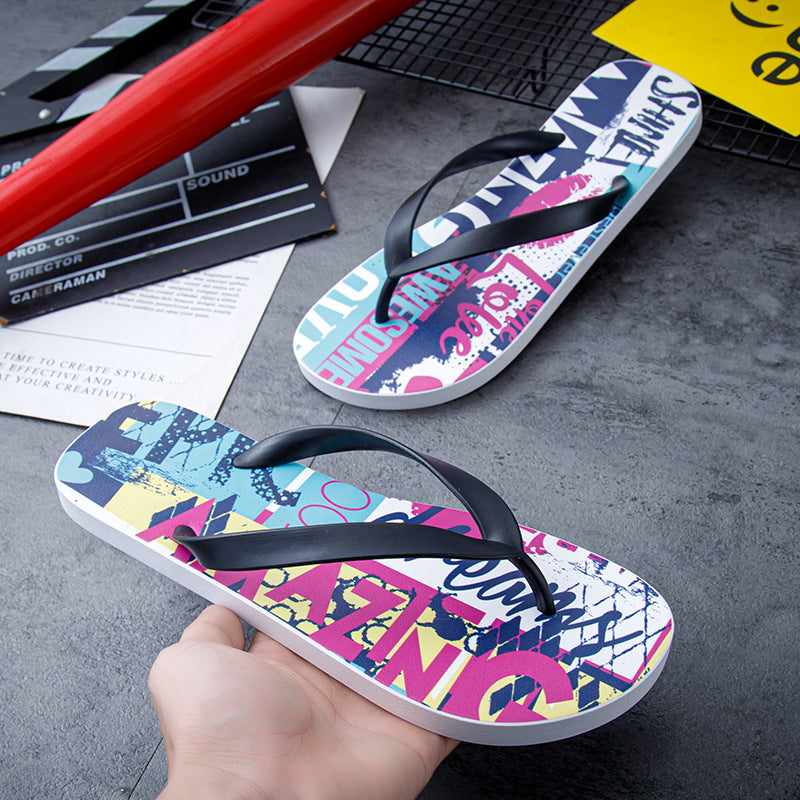 Wholesale PVC Non-slip Lightweight Flip-flops